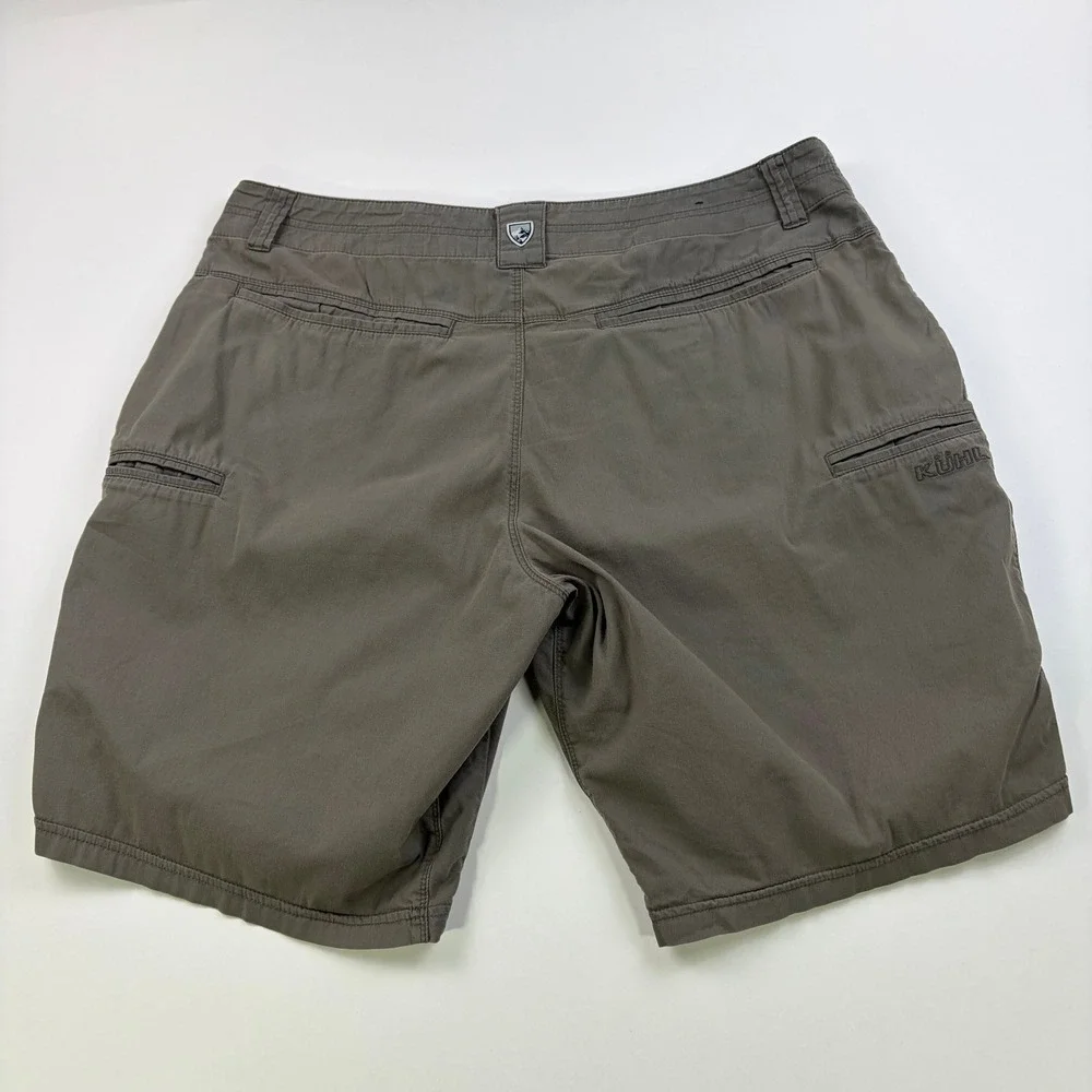 KUHL Renegade Shorts Mens 36 Brown Duralux Technical Hiking Outdoor Style 5205